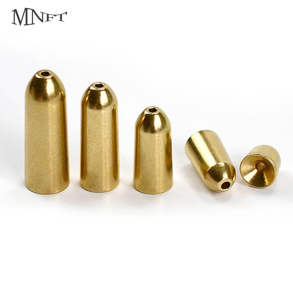 Fishing Lure Making Kit - 15Pcs Multi-Weight Solid Brass Bullet Sinkers