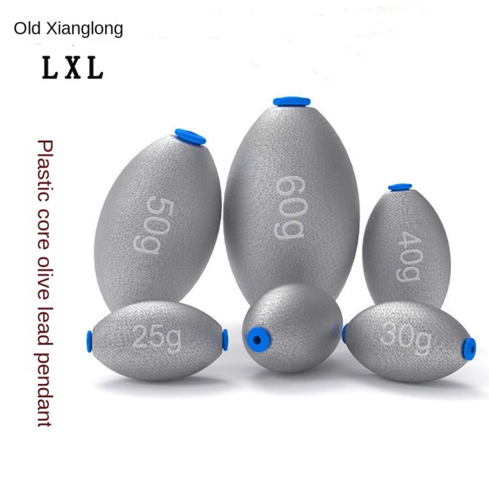 Fishing Lure Accessories - 5-20pcs Fishing Lead Olive Shaped Sinkers