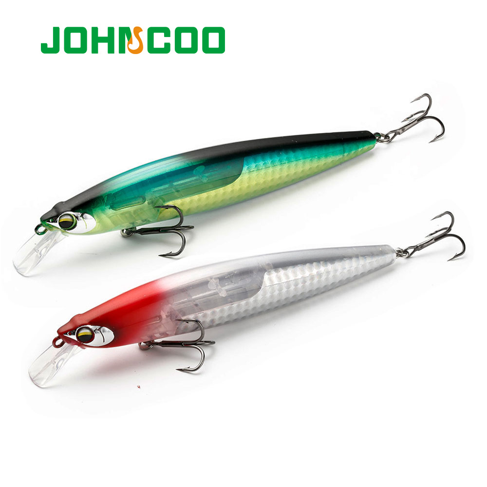 Fishing Lure Blade Bait - JOHNCOO Floating Minnow 130mm 18.5g Long