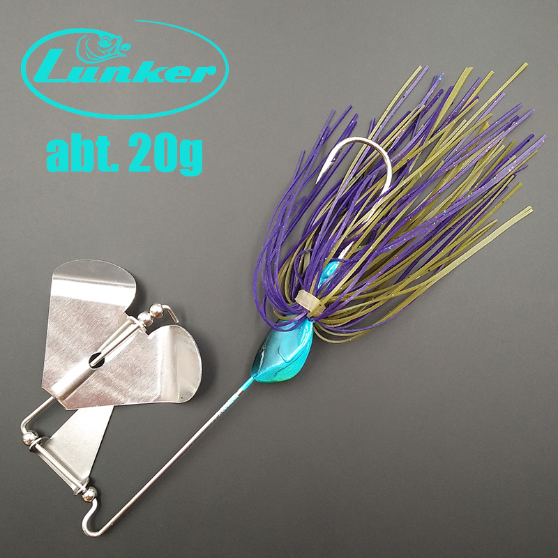 Fishing Lure Buzzbait - wusanban Lunker Spinner Baits Hard Fishing