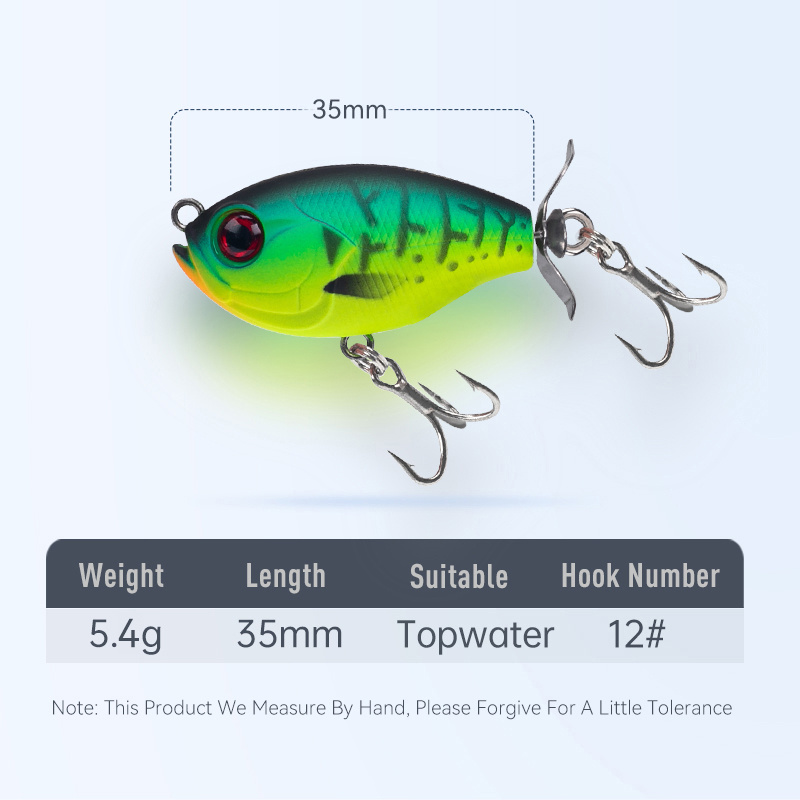 Kingdom Propeller Topwater Pop - Fishing Lure Popper 评论和价格