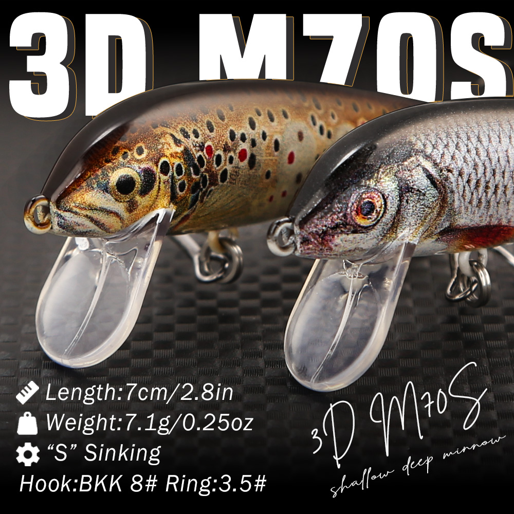 B&U Fishing Lures Sinking Minn - Fishing Lure Swimbait 评论和价格