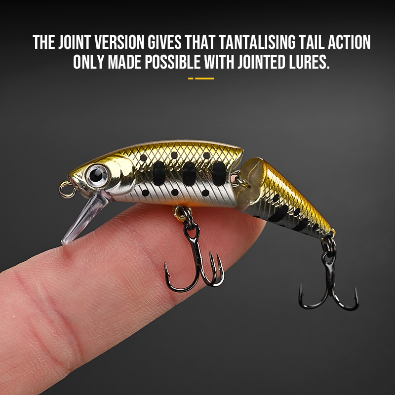 BLUX DR. Minnow Joint 50S Swim - Fishing Lure Swimbait 评论和价格