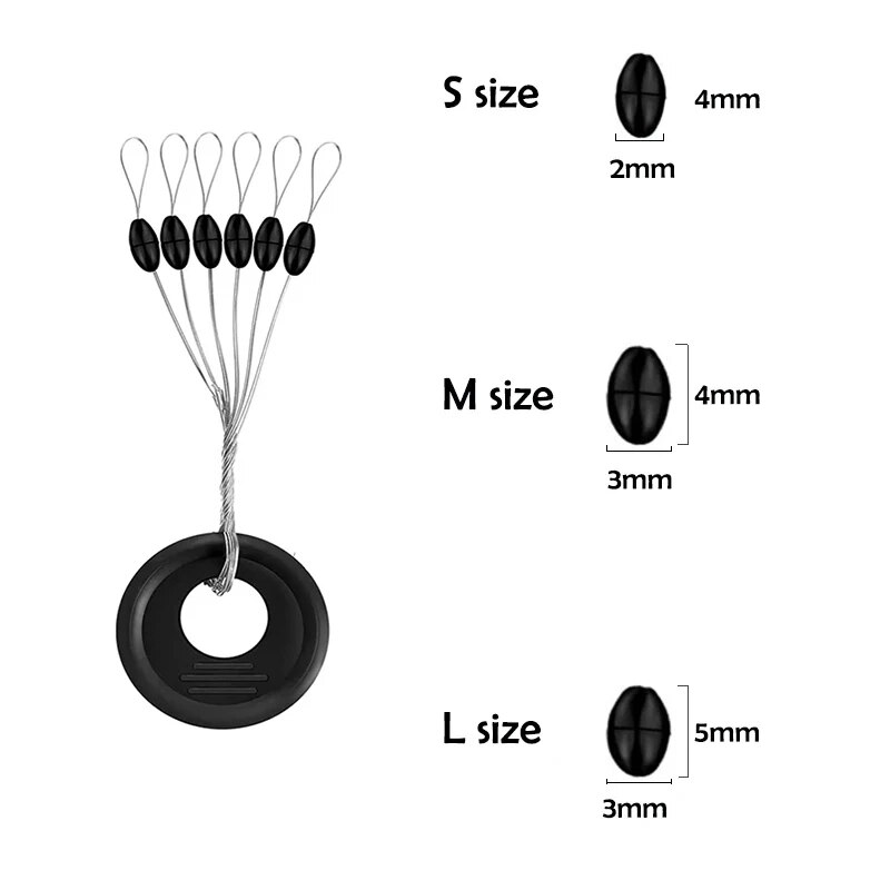 600Pcs 100 Group Set Rubber Sp - Fishing Lure Spinner 评论和价格