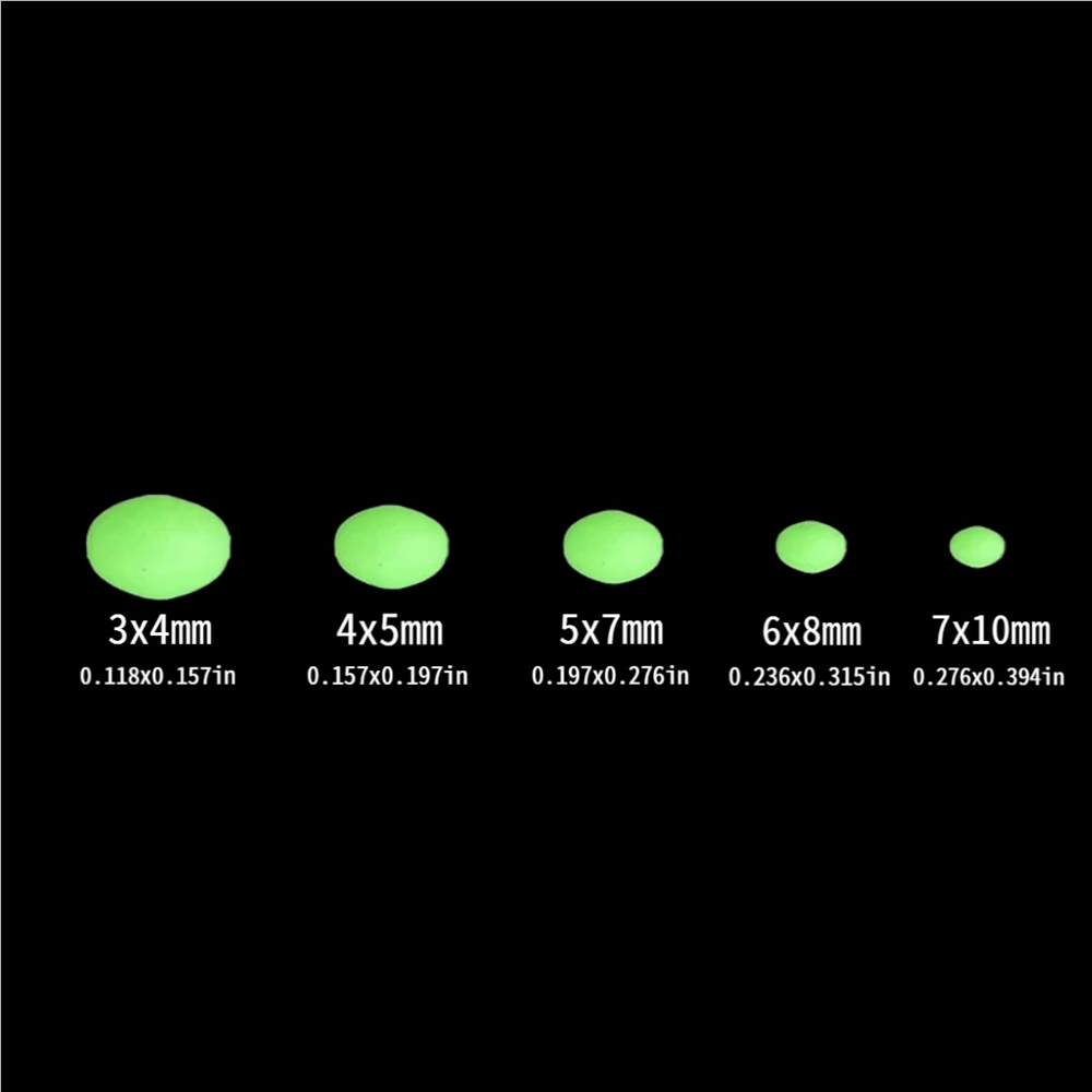 375Pcs/Set Night Luminous Fish - Fishing Lure Soft Plastic 评论和价格