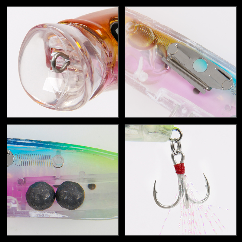 LETOYO 9.6g/18g Floating Poppe - Fishing Lure Popper 评论和价格
