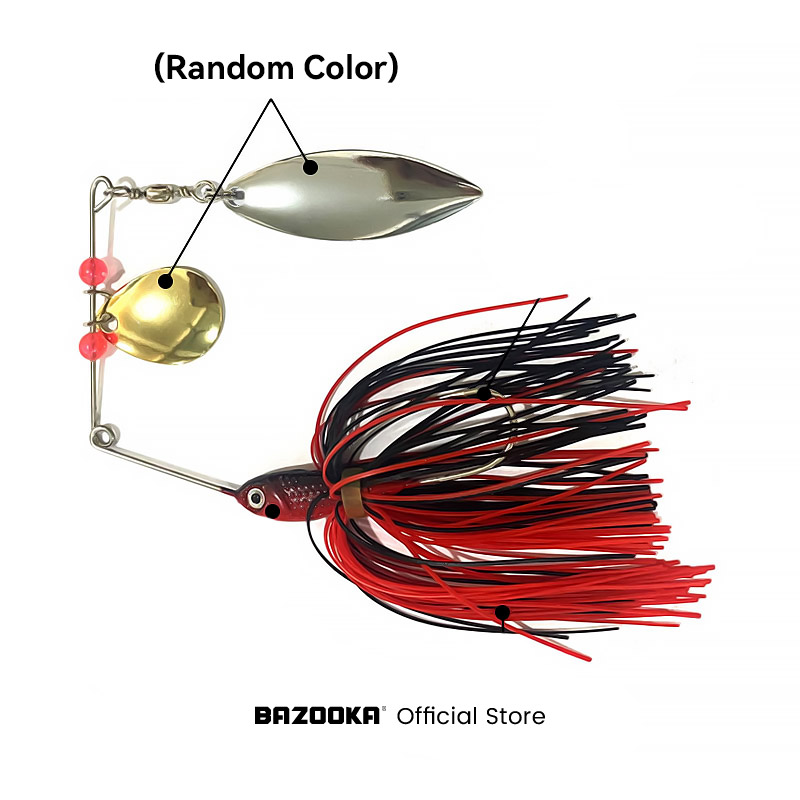 Bazooka 15g 18g Spinnerbait Fi - Fishing Lure Spoon 评论和价格