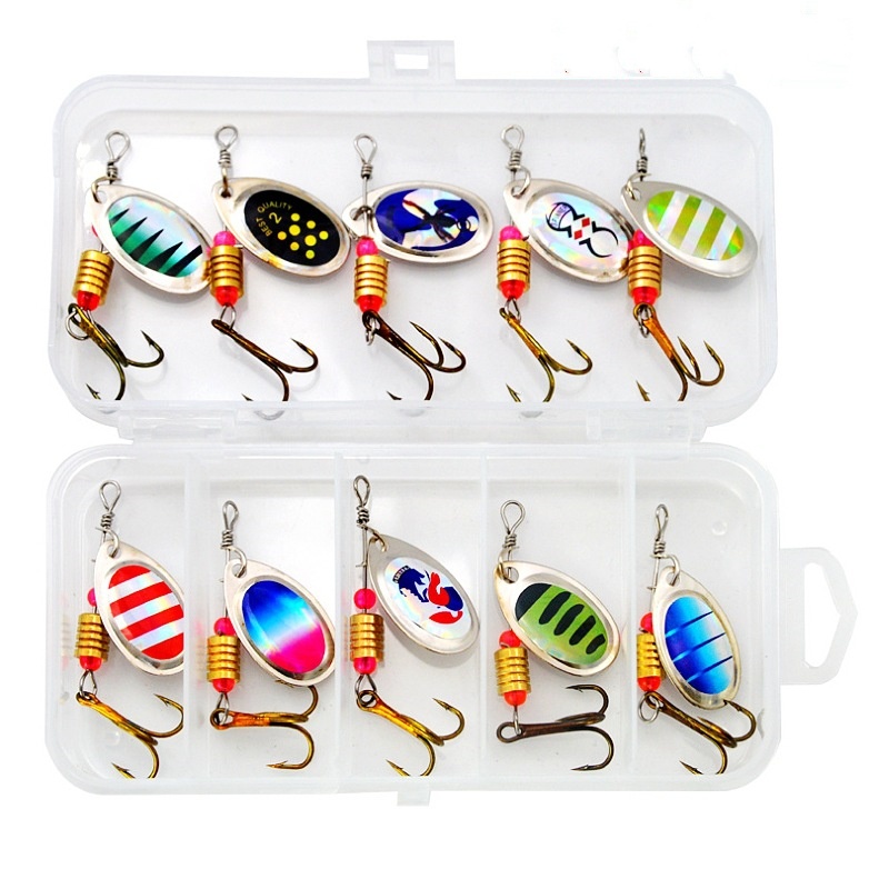 Fishing Lure Spinner Rotation  - Fishing Lure Spoon 评论和价格