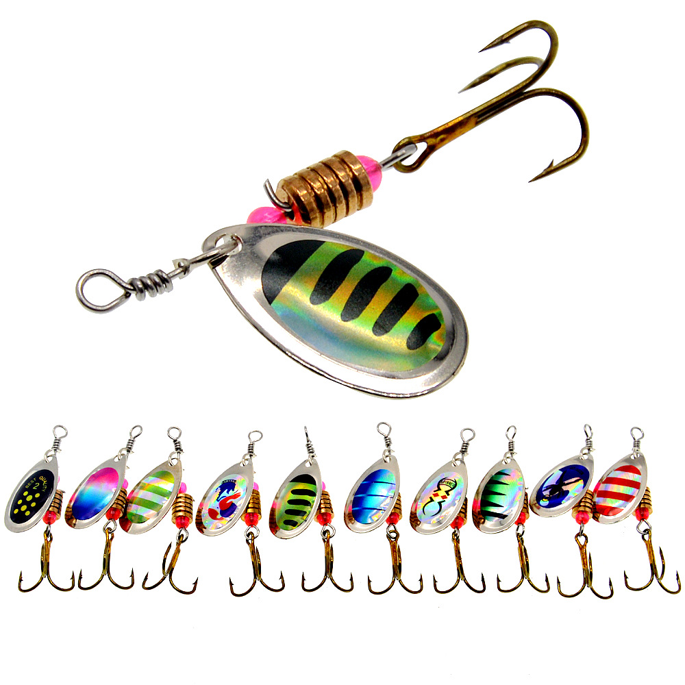 Fishing Lure Spinner Rotation  - Fishing Lure Spoon 评论和价格