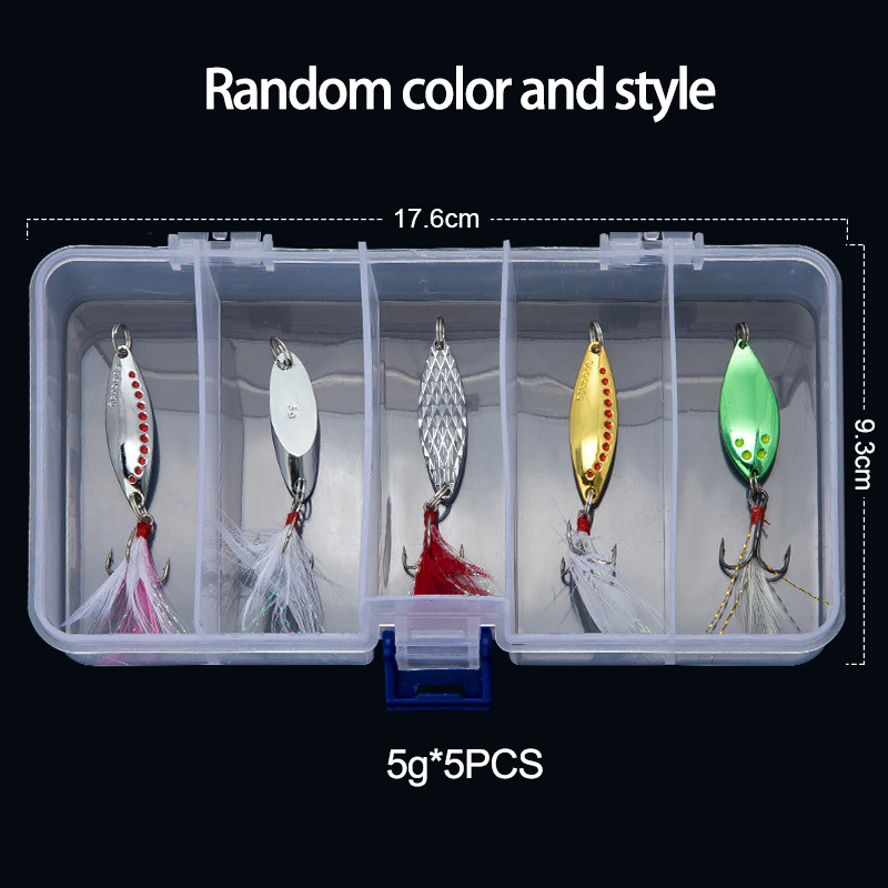 Metal Spoon Spinner Fishing Lu - Fishing Lure Crankbait 评论和价格