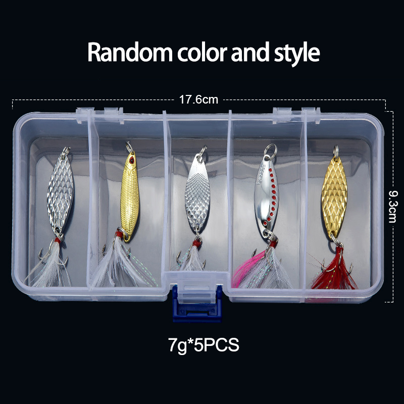 Metal Spoon Spinner Fishing Lu - Fishing Lure Crankbait 评论和价格