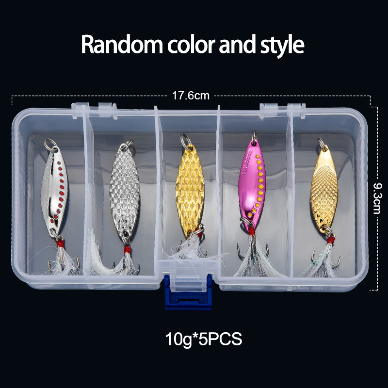 Metal Spoon Spinner Fishing Lu - Fishing Lure Crankbait 评论和价格