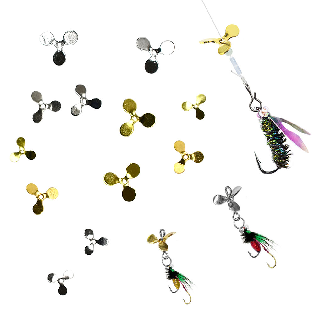 200Pcs 3-Blade Propeller Fishi - Fishing Lure Blade Bait 评论和价格
