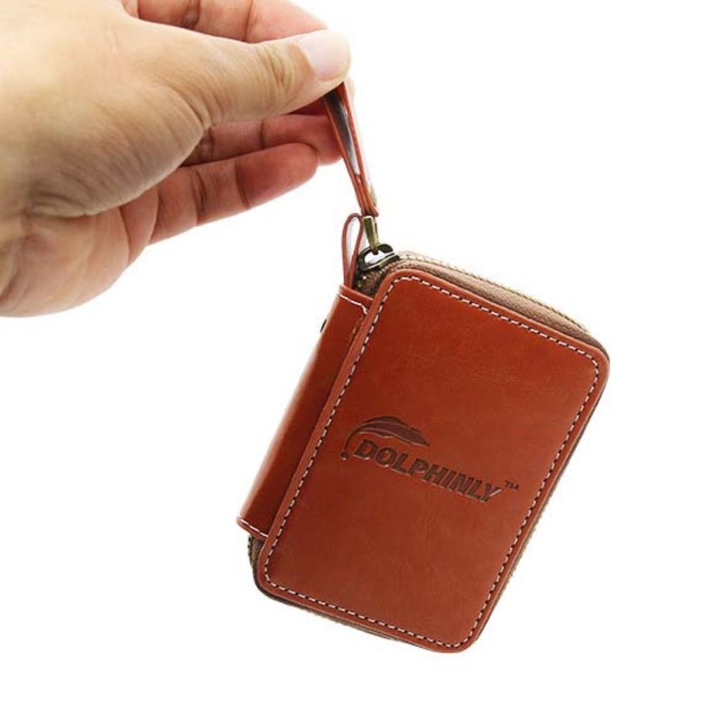 PU Leather Lure Wallet Bag Lur - Fishing Lure Spinner 评论和价格