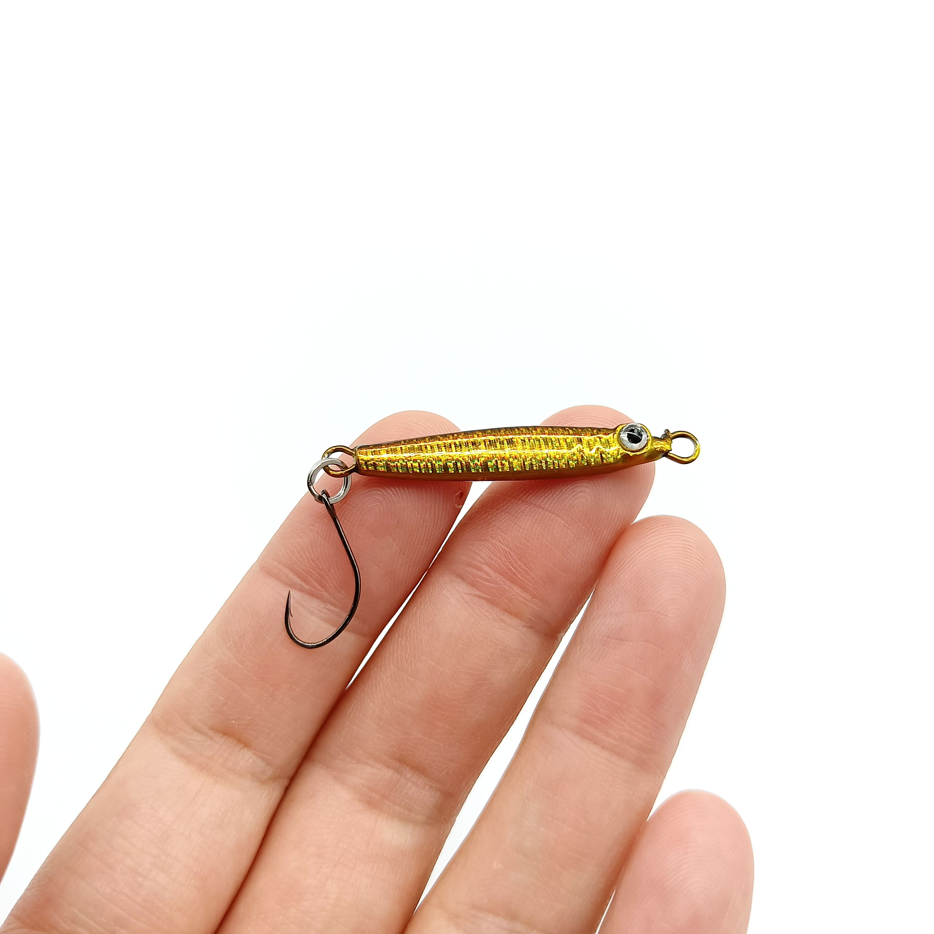 DUODUOYU 5PCS Mini  Metal Jig  - Fishing Lure Soft Plastic 评论和价格