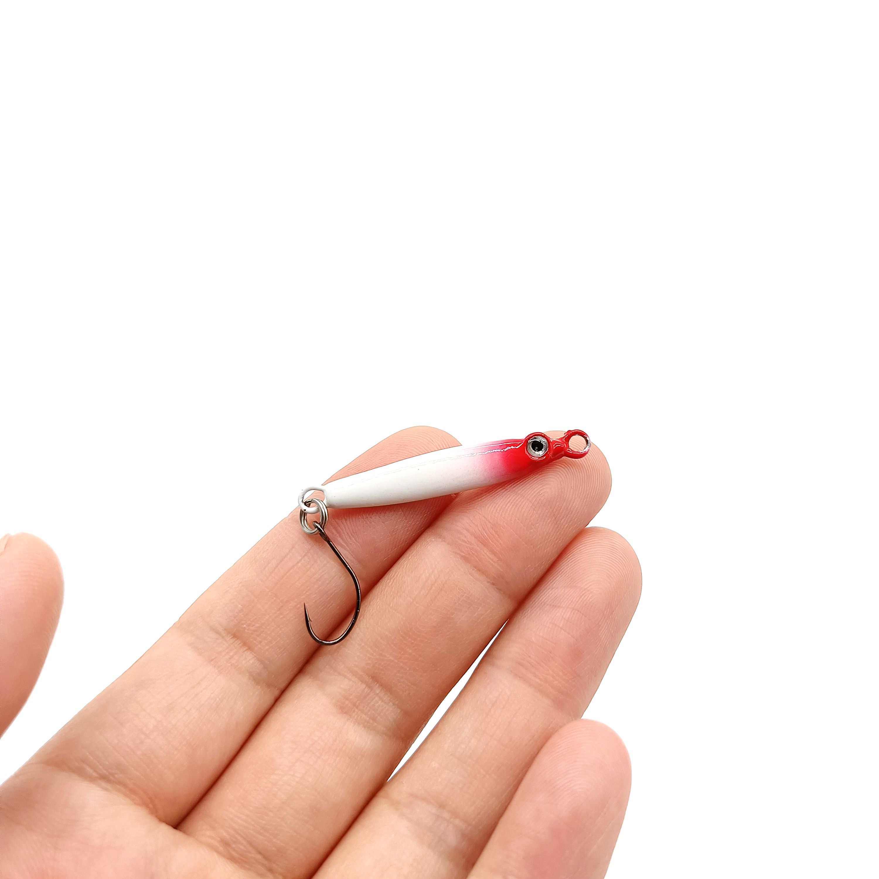 DUODUOYU 5PCS Mini  Metal Jig  - Fishing Lure Soft Plastic 评论和价格