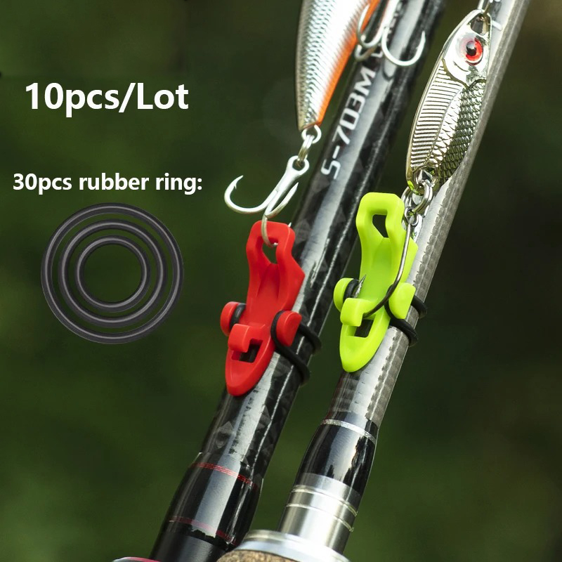 1-10pcs Fishing Rod Pole Hook  - Fishing Lure Jig 评论和价格