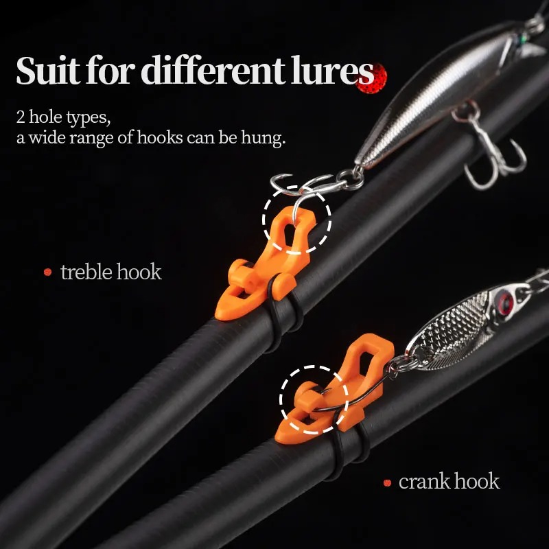 1-10pcs Fishing Rod Pole Hook  - Fishing Lure Jig 评论和价格