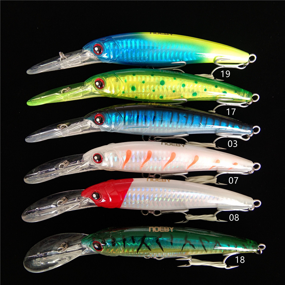 NOEBY 2PCS 16cm 74.7g 12cm 30g - Fishing Lure Popper 评论和价格