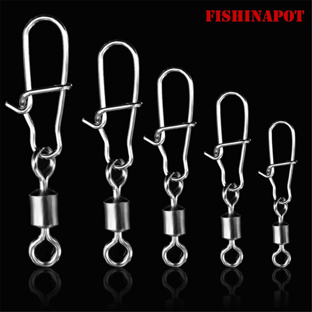 FISHINAPOT 30pcs/lot 2#-10# St - Fishing Lure Spinnerbait 评论和价格