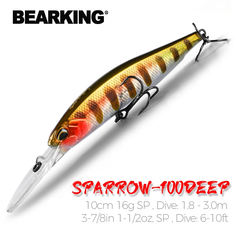BEARKING 10cm 16g Super Magnet - Fishing Lure Jerkbait 评论和价格