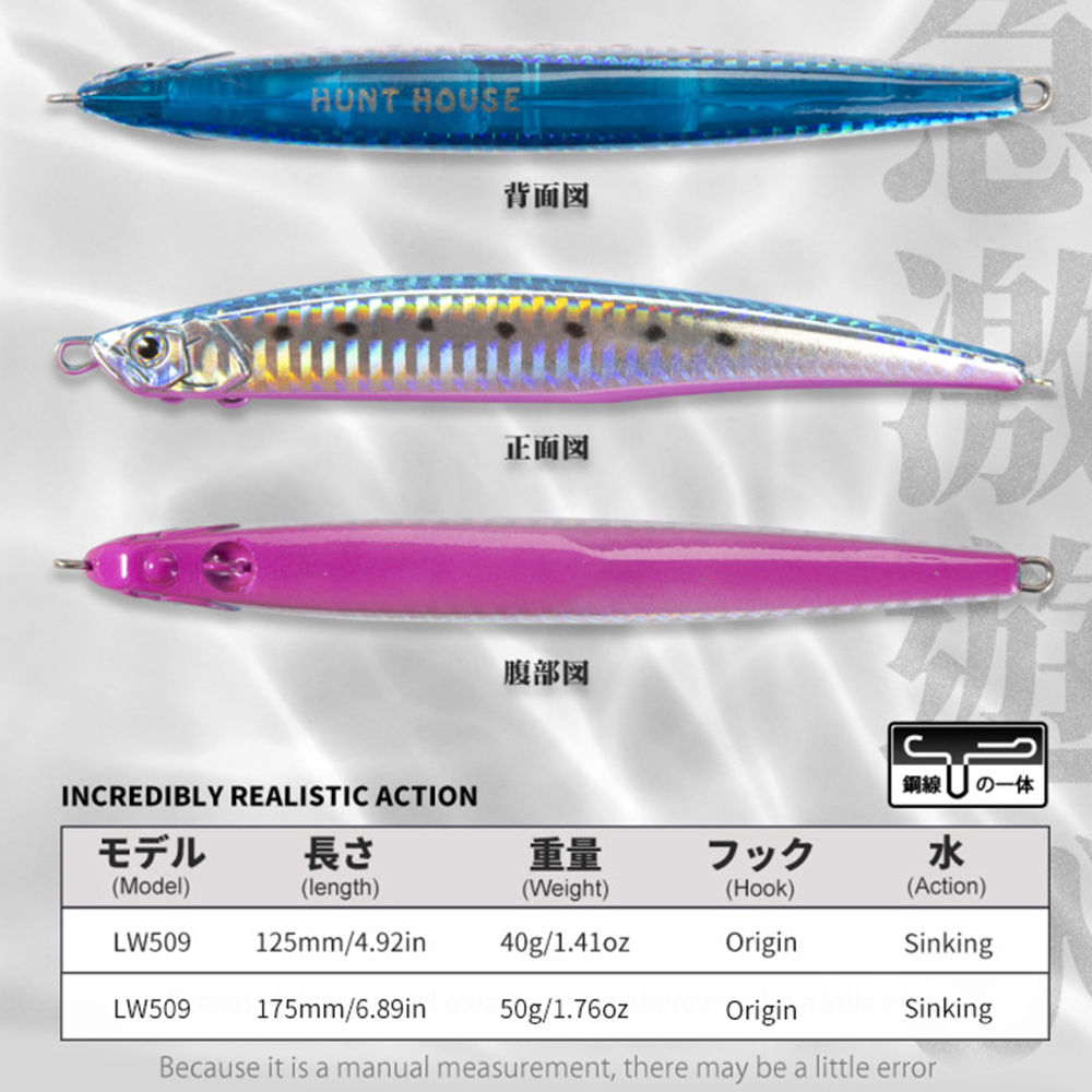 Hunthouse Jerk Press Bait Sink - Fishing Lure Buzzbait 评论和价格