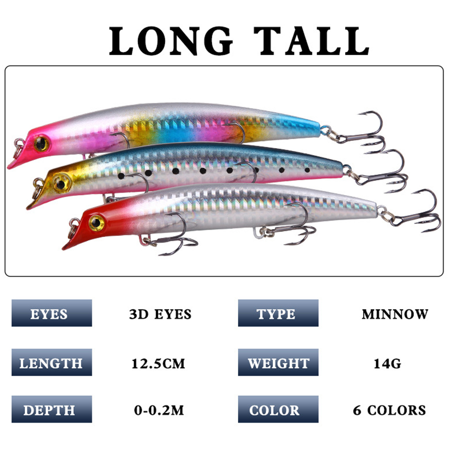 6pcs Crankbaits Fishing Lures  - Fishing Lure Crankbait 评论和价格