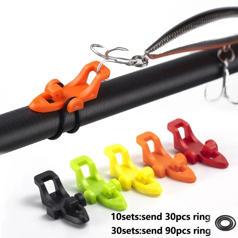 10pcs Fishing Rod Pole Hook Ke - Fishing Lure Jig 评论和价格