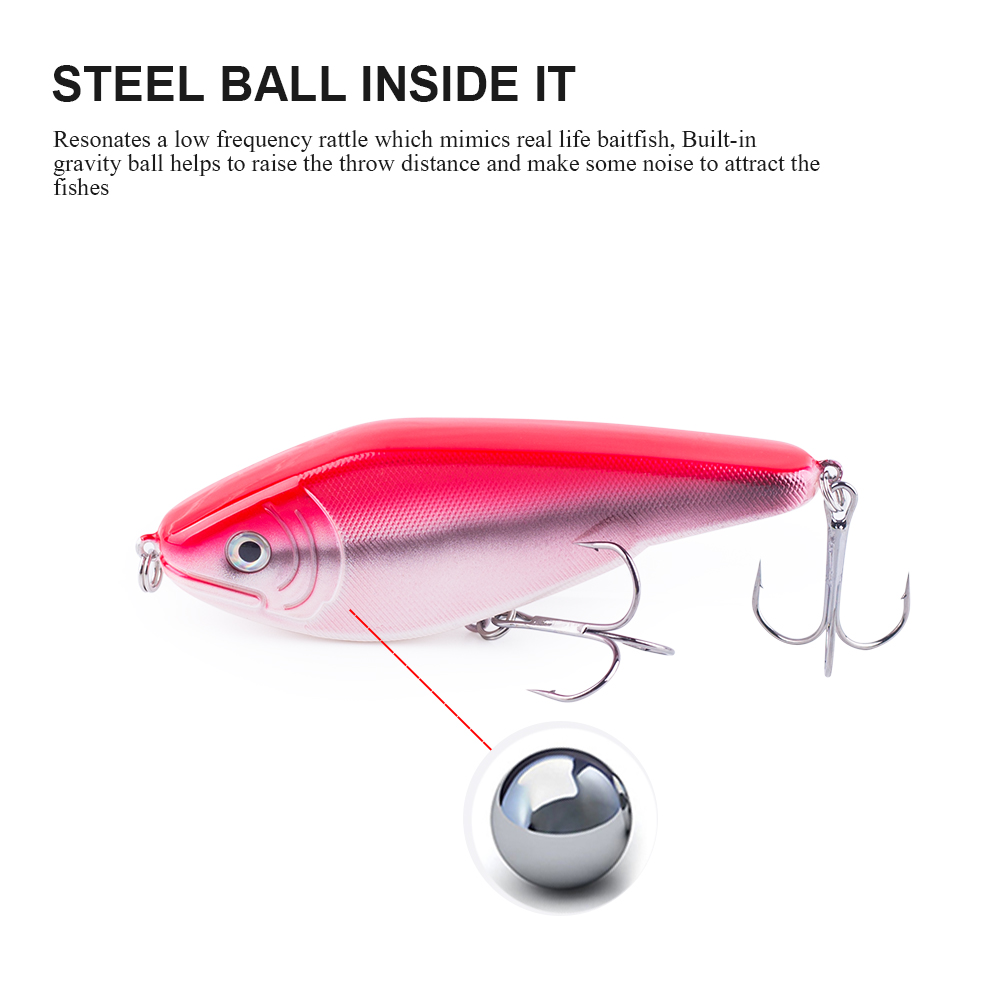 Hanlin NEW Glide Jerkbait 90mm - Fishing Lure Crankbait 评论和价格