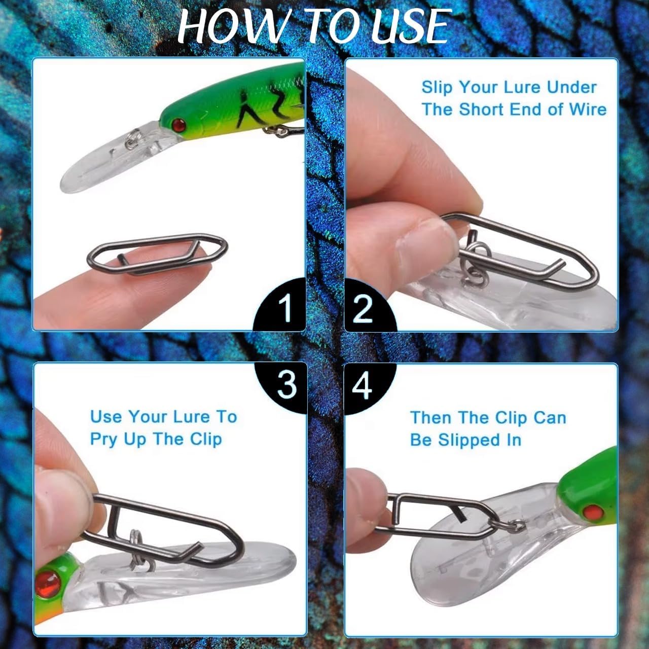 9KM Fishing Snap Kit 110pcs Po - Fishing Lure Kit 评论和价格