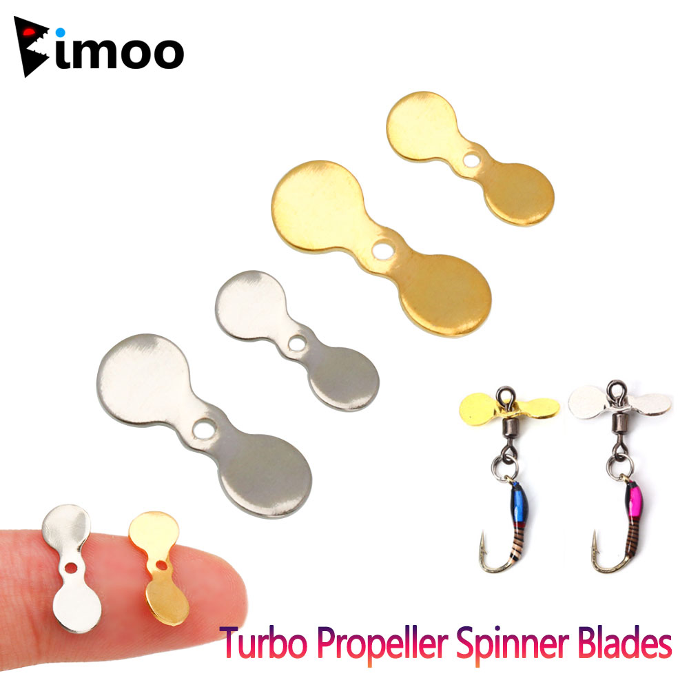 Bimoo 20pcs S L Turbo Propelle - Fishing Lure Blade Bait 评论和价格