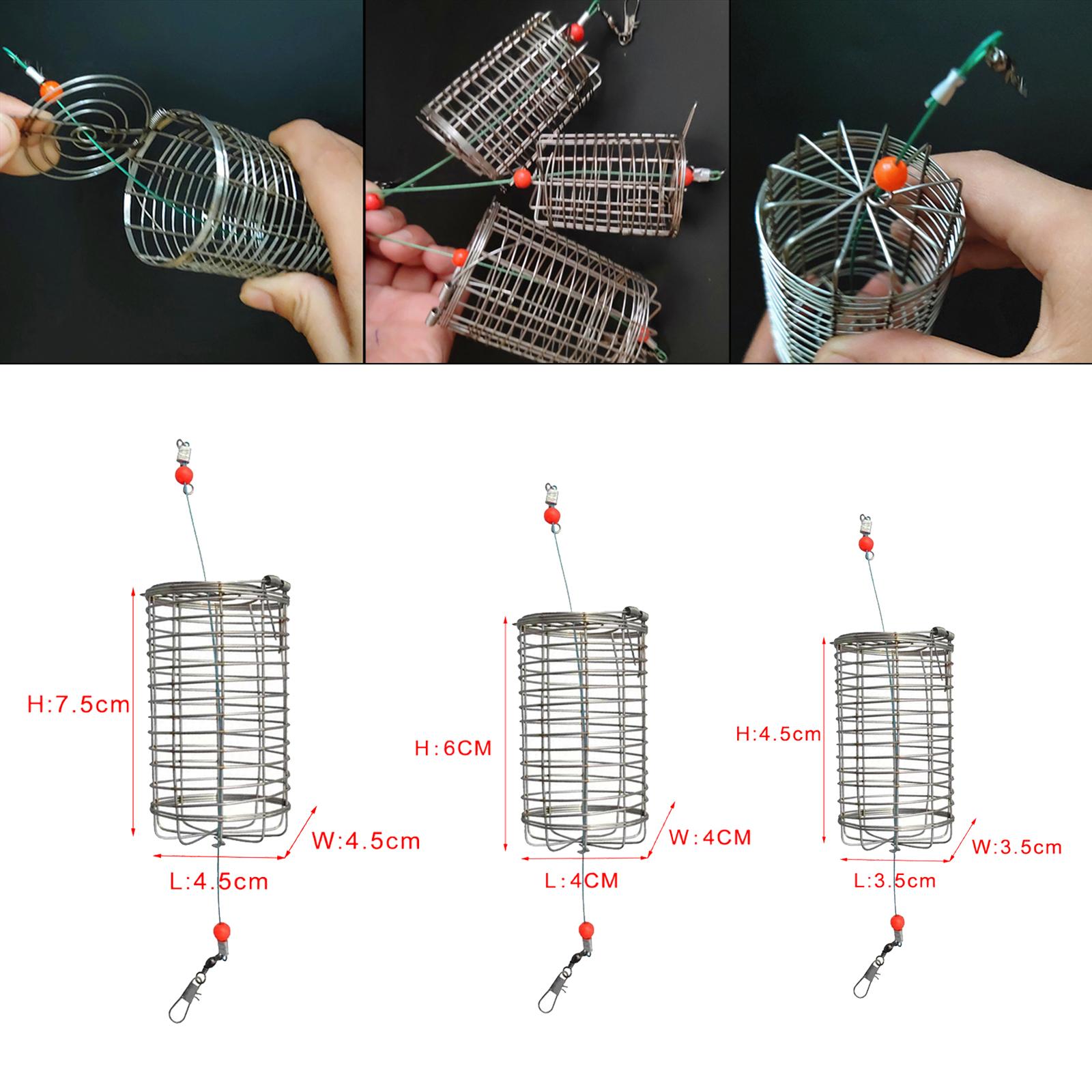 5x Solid Fishing Feeder Cage T - Fishing Lure Topwater 评论和价格