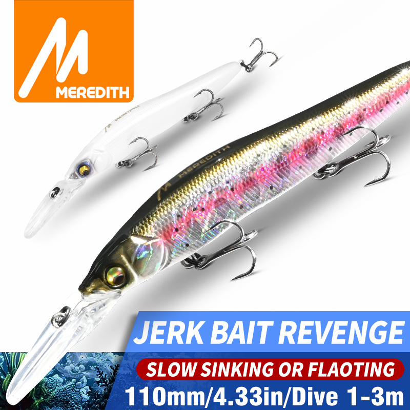 MEREDITH Minnow Wobbler Fishin - Fishing Lure Jerkbait 评论和价格