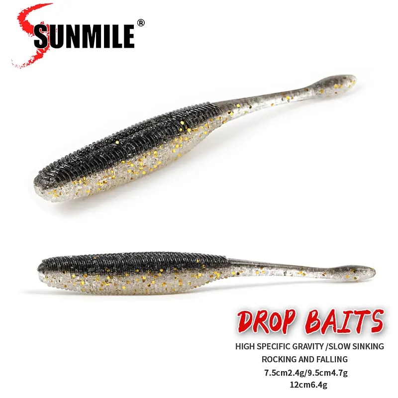 SUNMILE Fishing Lures Drop Sof - Fishing Lure Swimbait 评论和价格