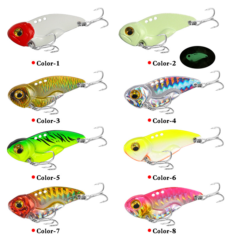 Billings 1Pcs 8g 3.5cm 3D Eyes - Fishing Lure Blade Bait 评论和价格