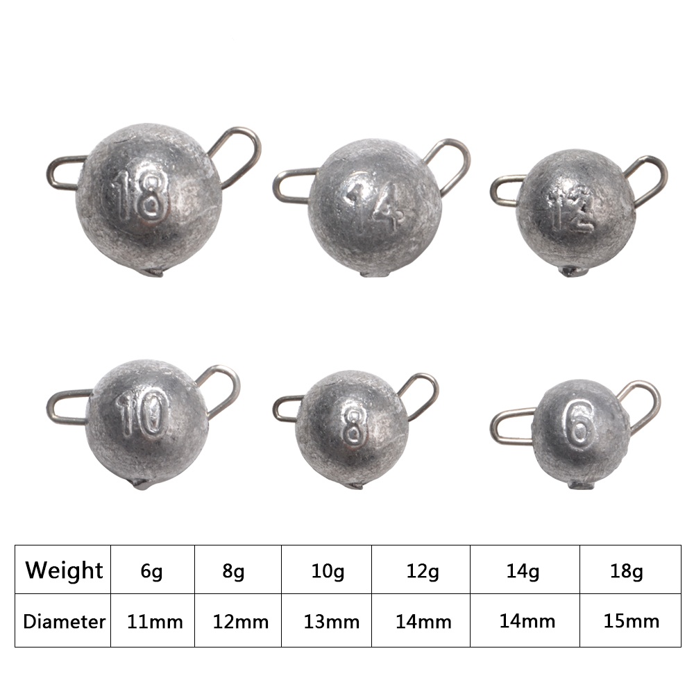 FTK 5pcs Supercontinent Sinker - Fishing Lure Jig 评论和价格