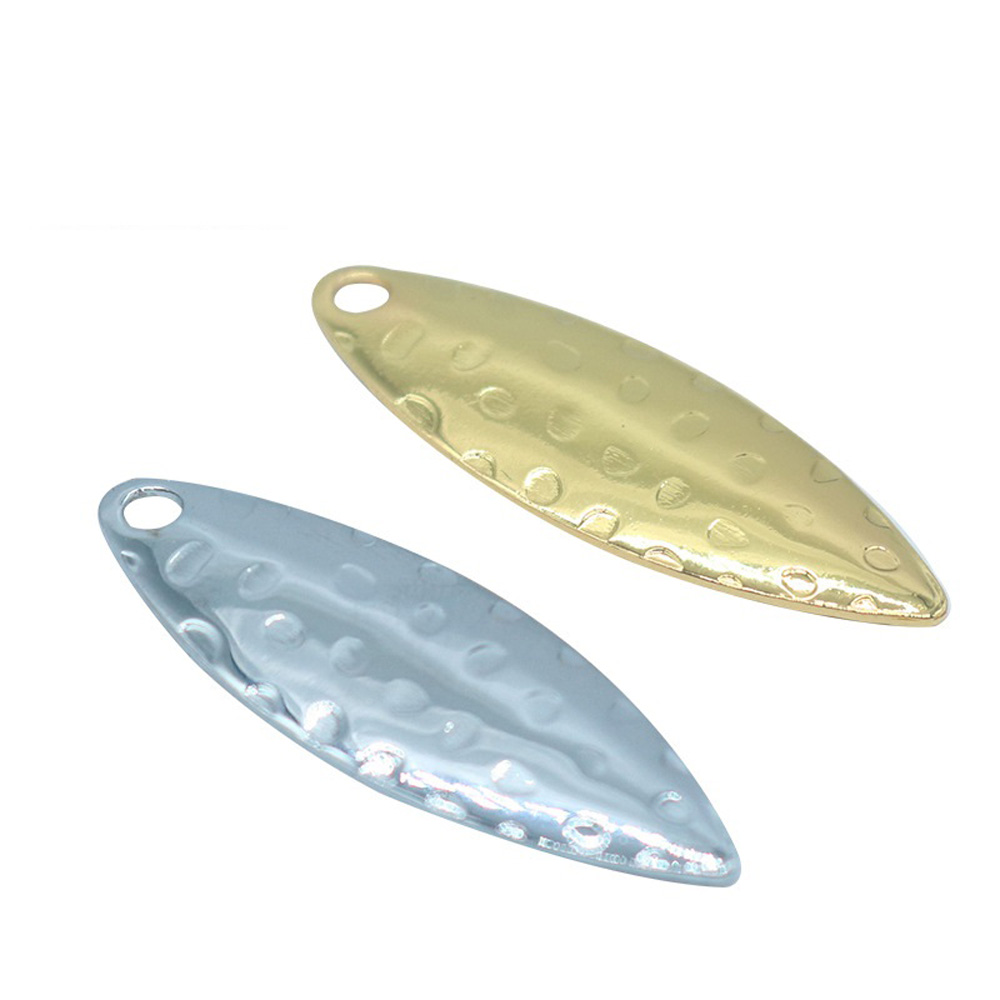 10Pcs/lot Willow leaf Sequin P - Fishing Lure Spoon 评论和价格