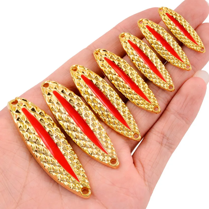 4pcs Luminous Metal Fishing Lu - Fishing Lure Spinner 评论和价格