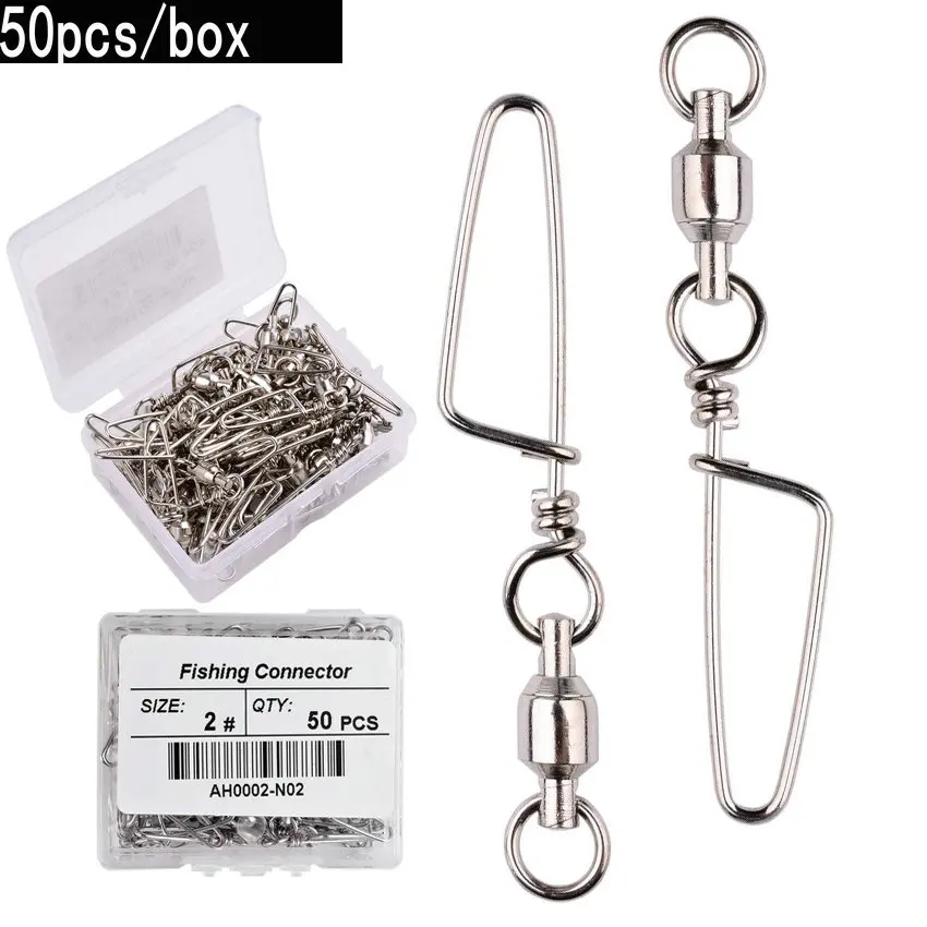 50pcs Fishing Ball Bearing Swi - Fishing Lure Box 评论和价格