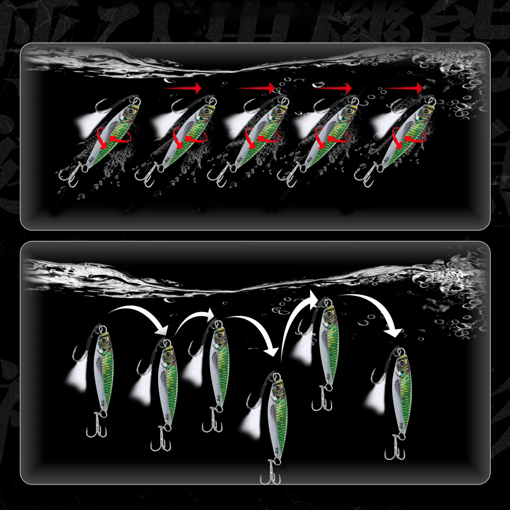 Hunthouse Metal Jig Fishing Lu - Fishing Lure Spoon 评论和价格