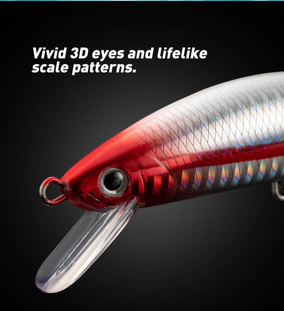 Fishing Lure Sinking Minnow 13 - Fishing Lure Jerkbait 评论和价格