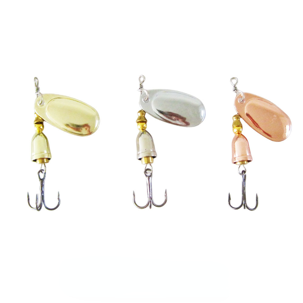 Metal Lure Brass Hard Artifici - Fishing Lure Blade Bait 评论和价格