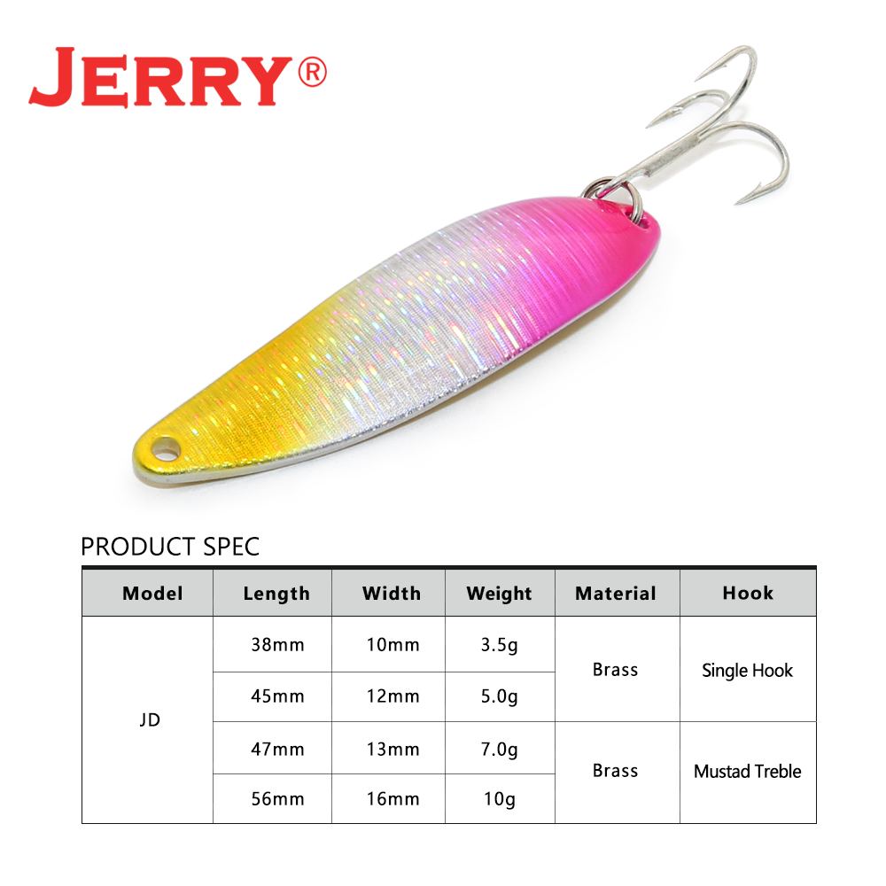 Jerry JD Artificial Spoon Lure - Fishing Lure Spinnerbait 评论和价格