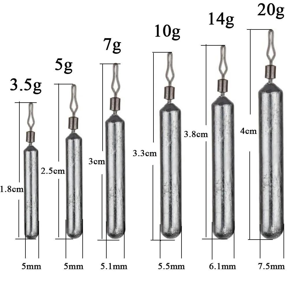 45pcs/box Fishing Weight 3.5g  - Fishing Lure Box 评论和价格