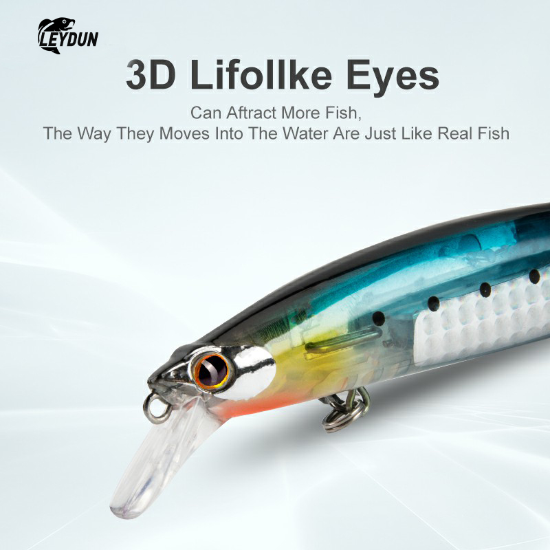 LEYDUN Floating Sea Bass Fishi - Fishing Lure Blade Bait 评论和价格